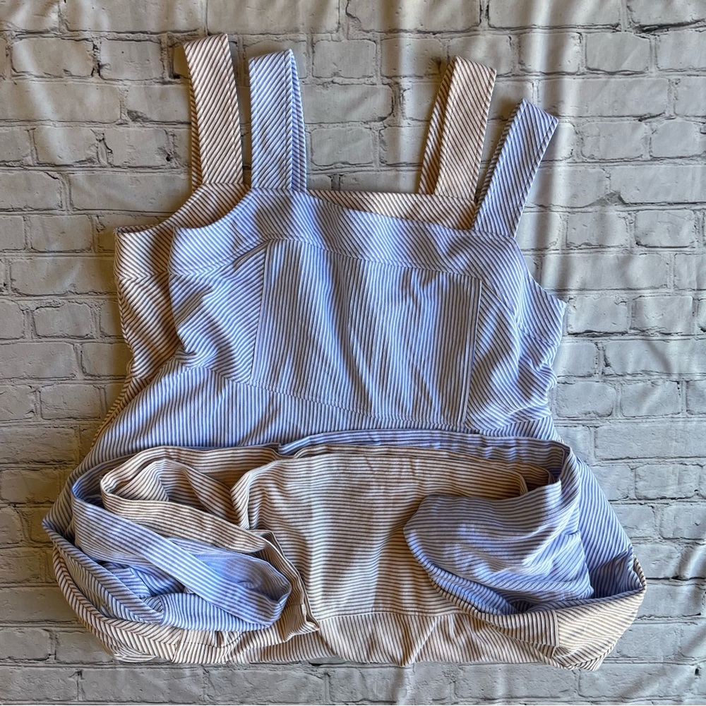 Yacht Club Isaac Mizrahi Live QVC Lot of 2 Dresses Seersucker Midi XLPetite $220 - Picture 7 of 14